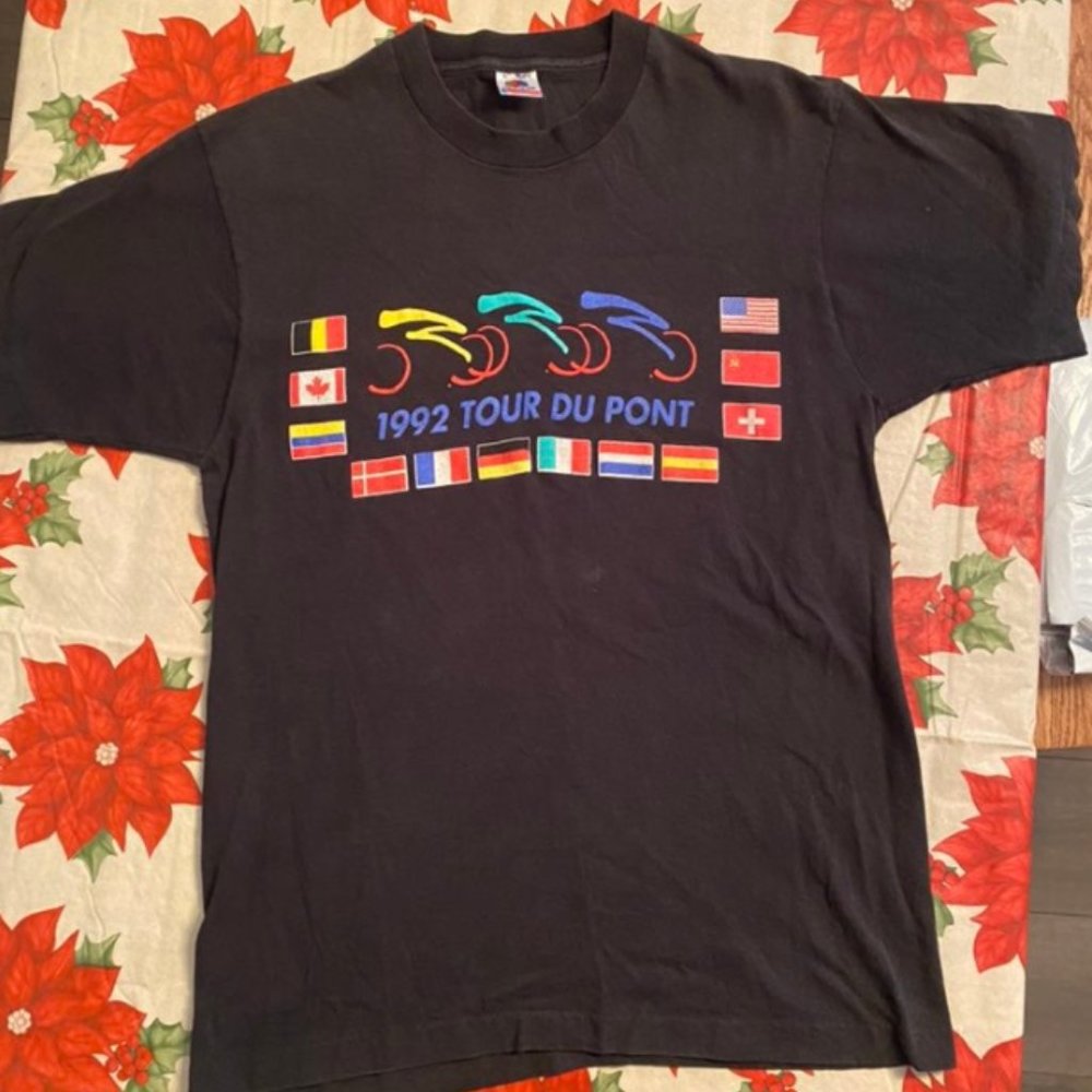 Vintage 1992 tour du pont hershey single stitch - Picture 1 of 4